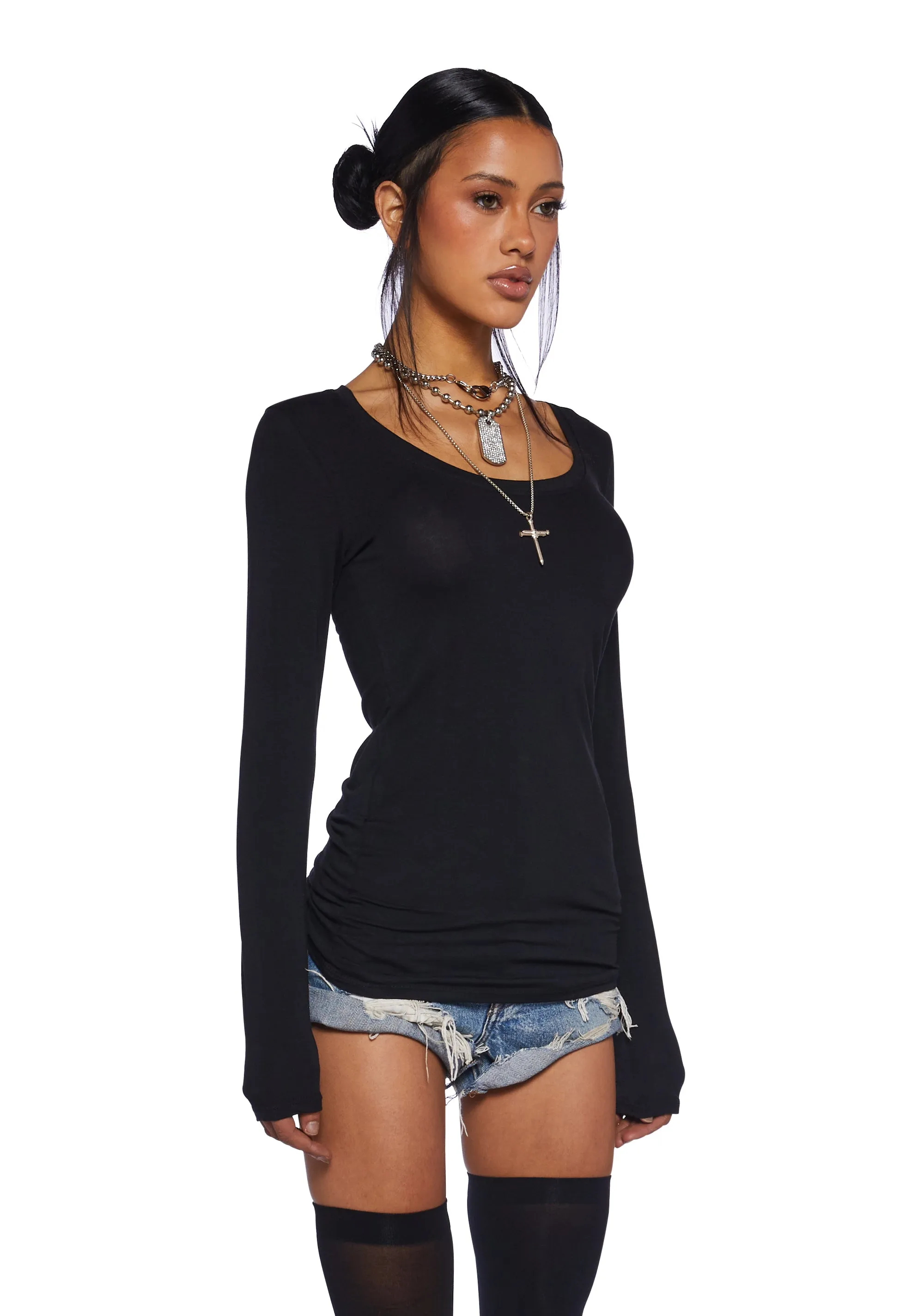 Pulling All Nighters Mesh Romper-