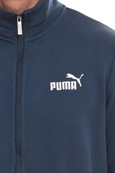 PUMA Men Ess 2 Col Track Jacket nachhaltige Herren Sweat-Jacke Trainings-Jacke Baumwolle 679632 Grau oder Blau