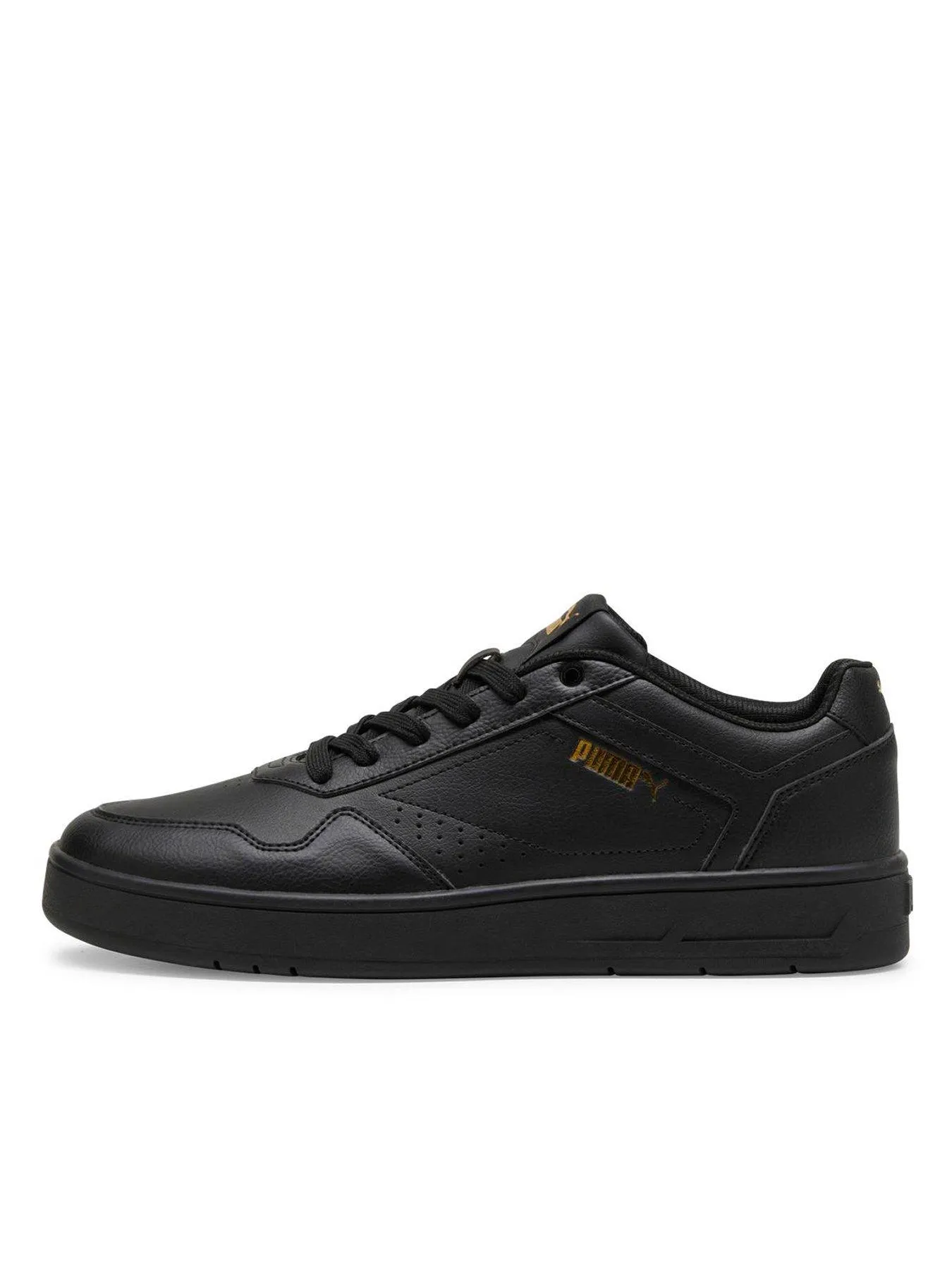 Puma Mens Court Classic Trainers - Black
