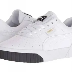 Puma wmns cali wht and blk sneakers