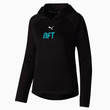 PUMA x BFT Women's Training Hoodie | Puma Black-BFT | PUMA Training | PUMA 