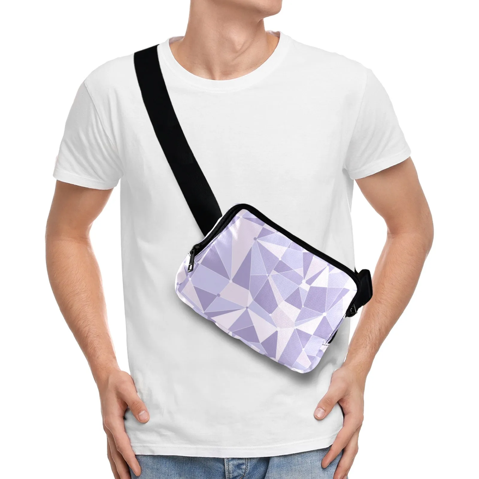 Purple Wall Belt Bag