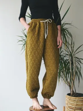 Quilted Joggers