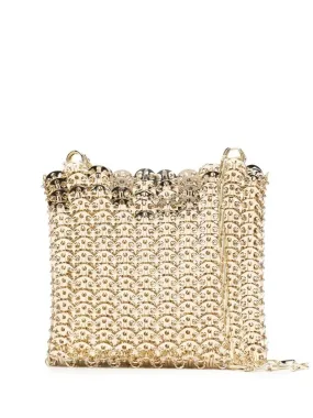 RABANNE Gold 1969 Shoulder Bag
