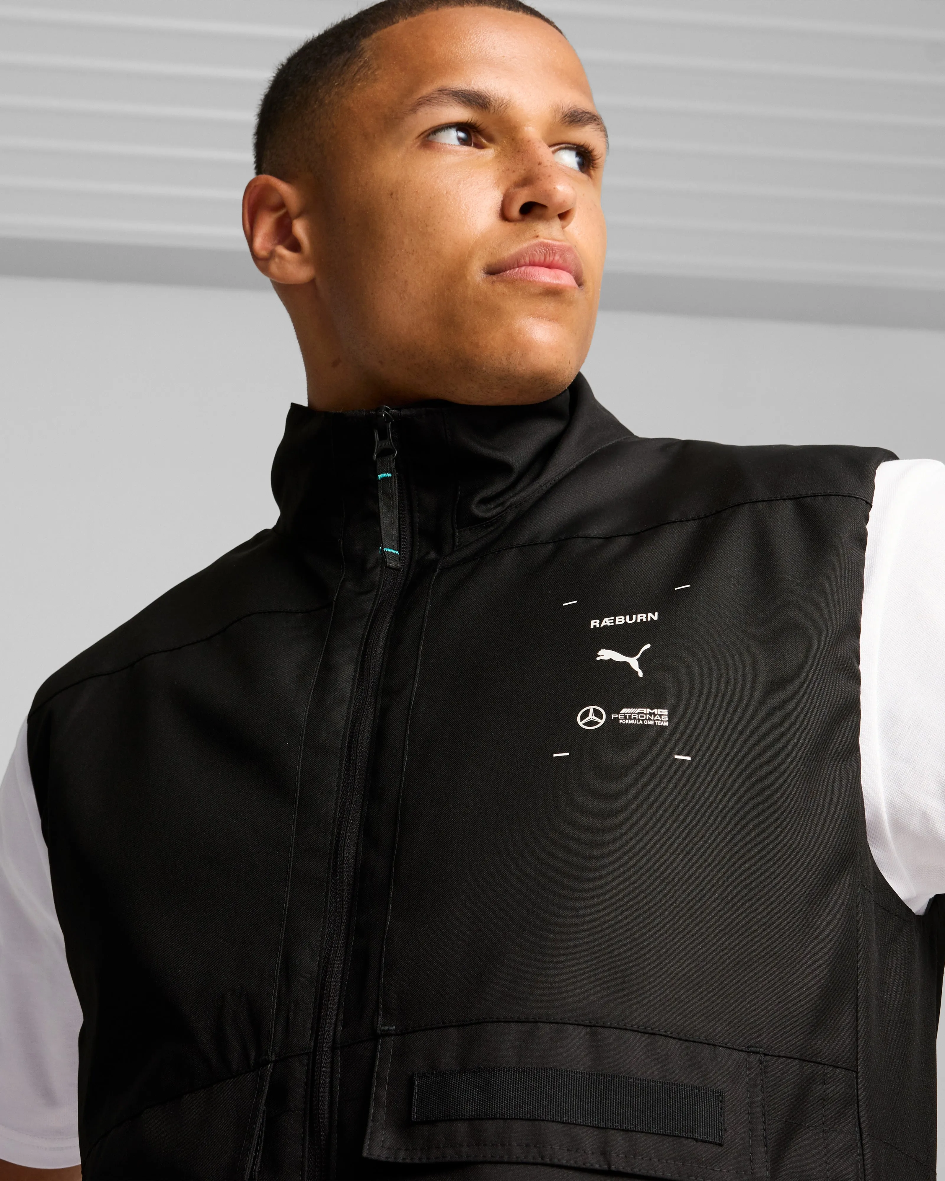 Raeburn x Mercedes-AMG F1 x Puma Vest Black