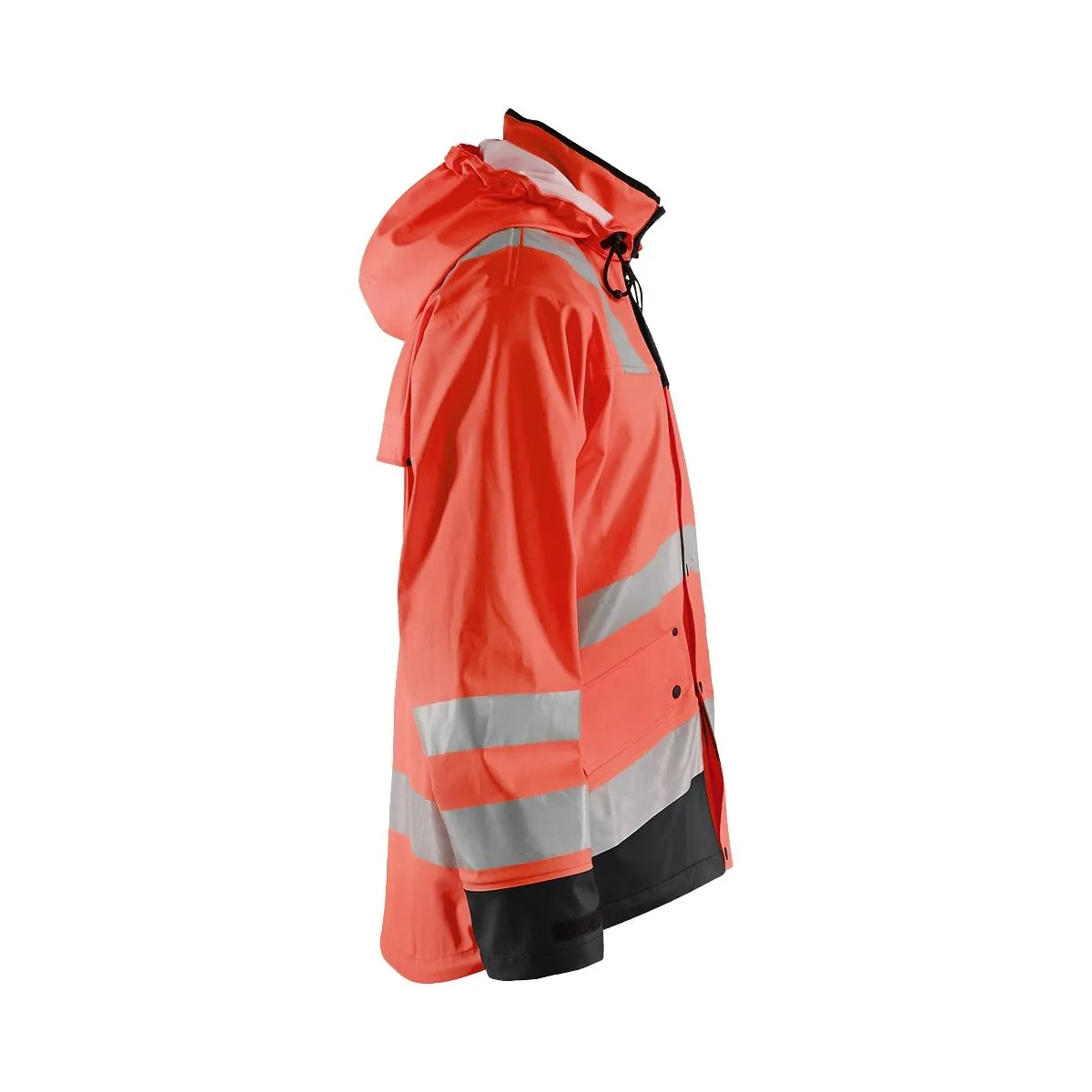 Rain Jacket Level 2 4302 High Vis Oranje/Marine - Blåkläder