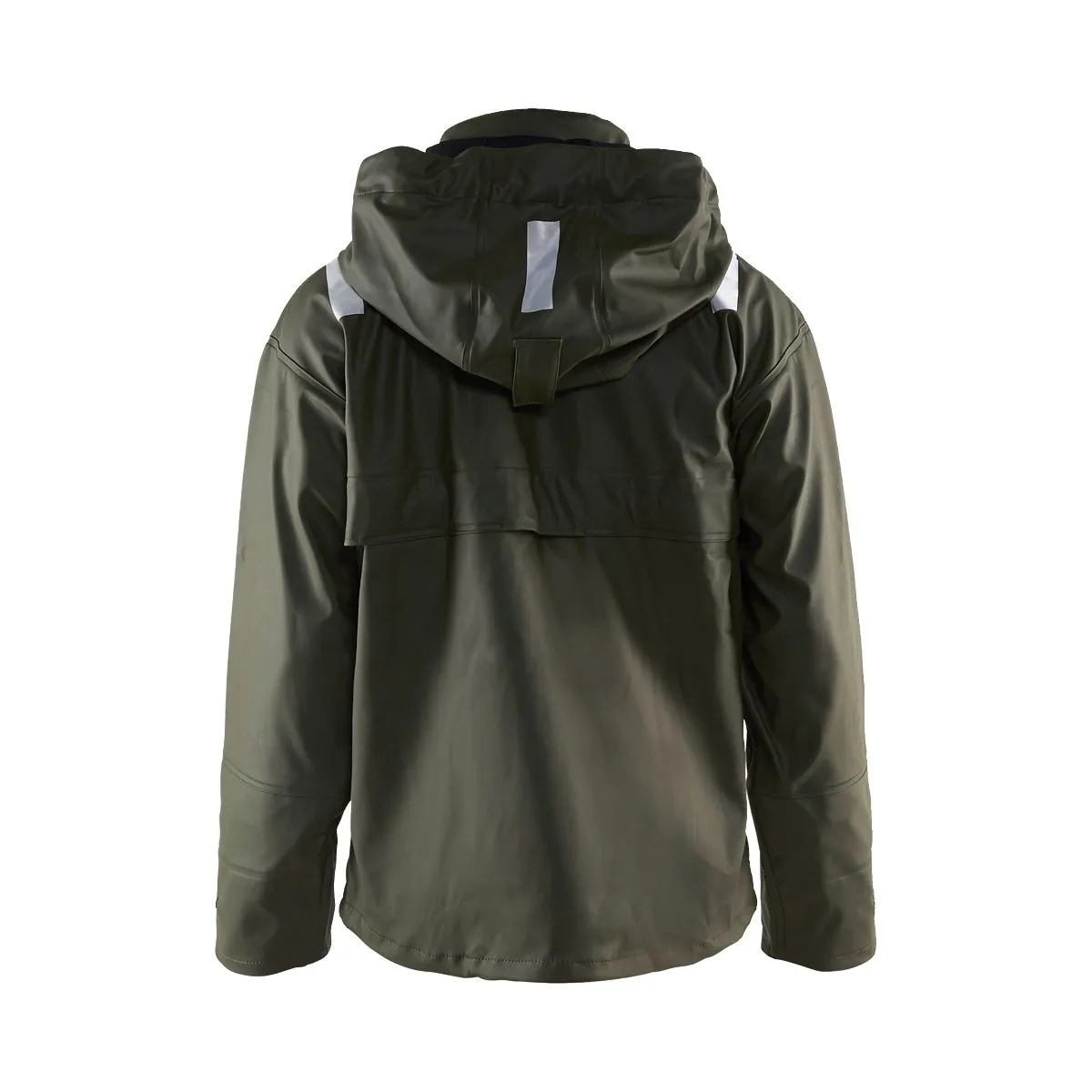 Rain Jacket Level 2 4302 High Vis Oranje/Marine - Blåkläder