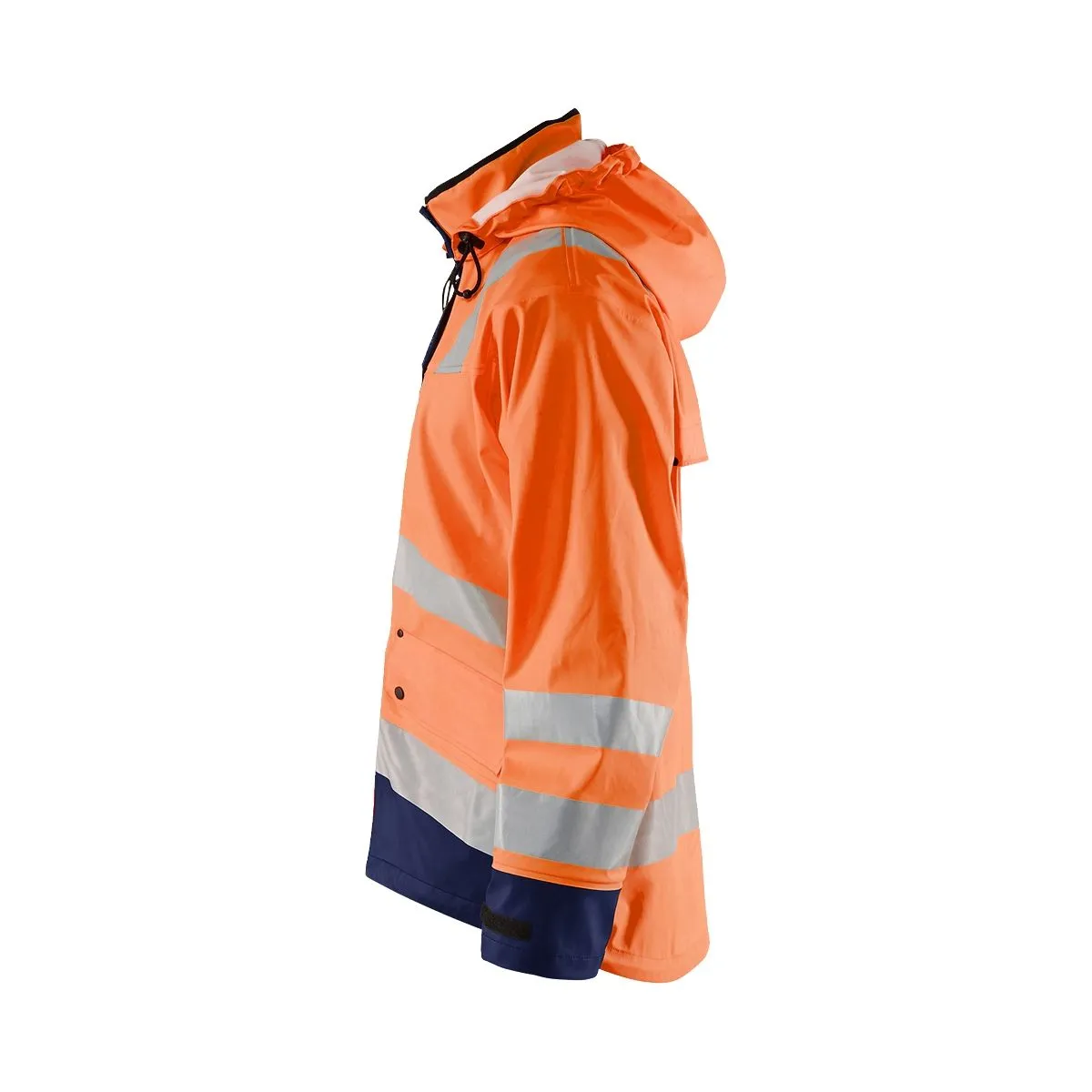 Rain Jacket Level 2 4302 High Vis Oranje/Marine - Blåkläder