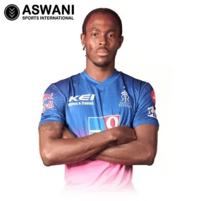 Rajasthan Royals Cricket Jersey, RR Player Edition ARCHER 22 MENS Match Shirt, Dream11 IPL 2020