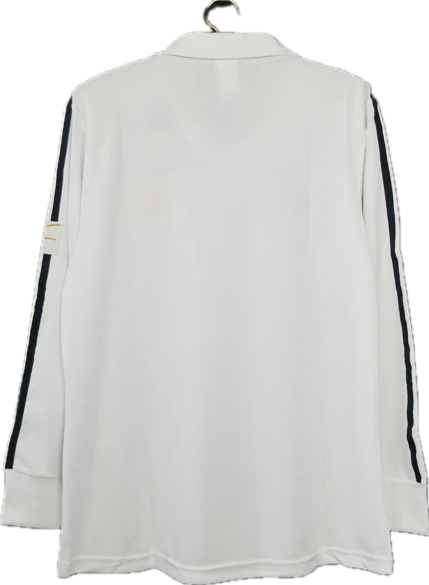 Real Madrid 01/02 Home Manica Lunga Retrò
