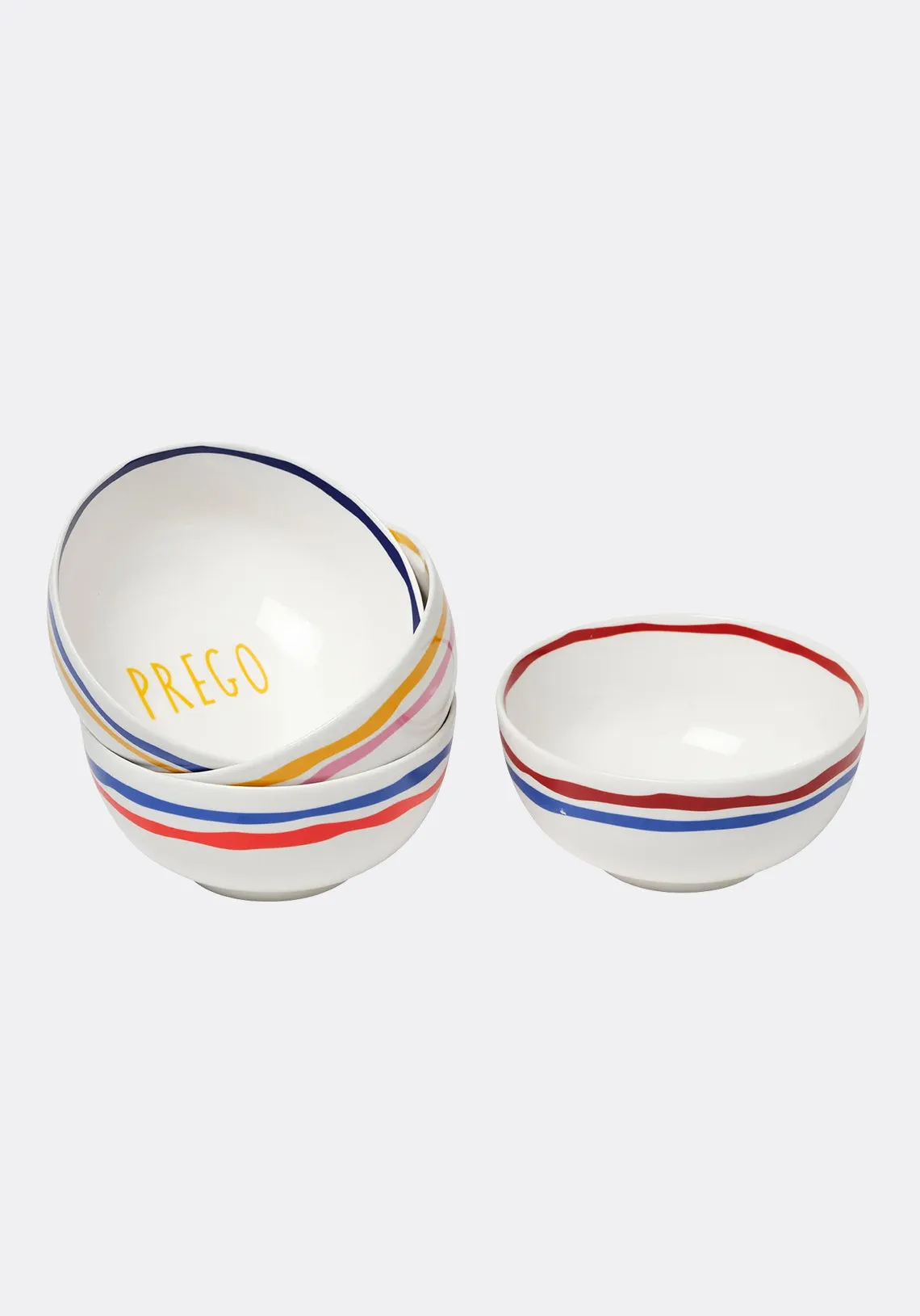 RED ITALIAN BOWL SET