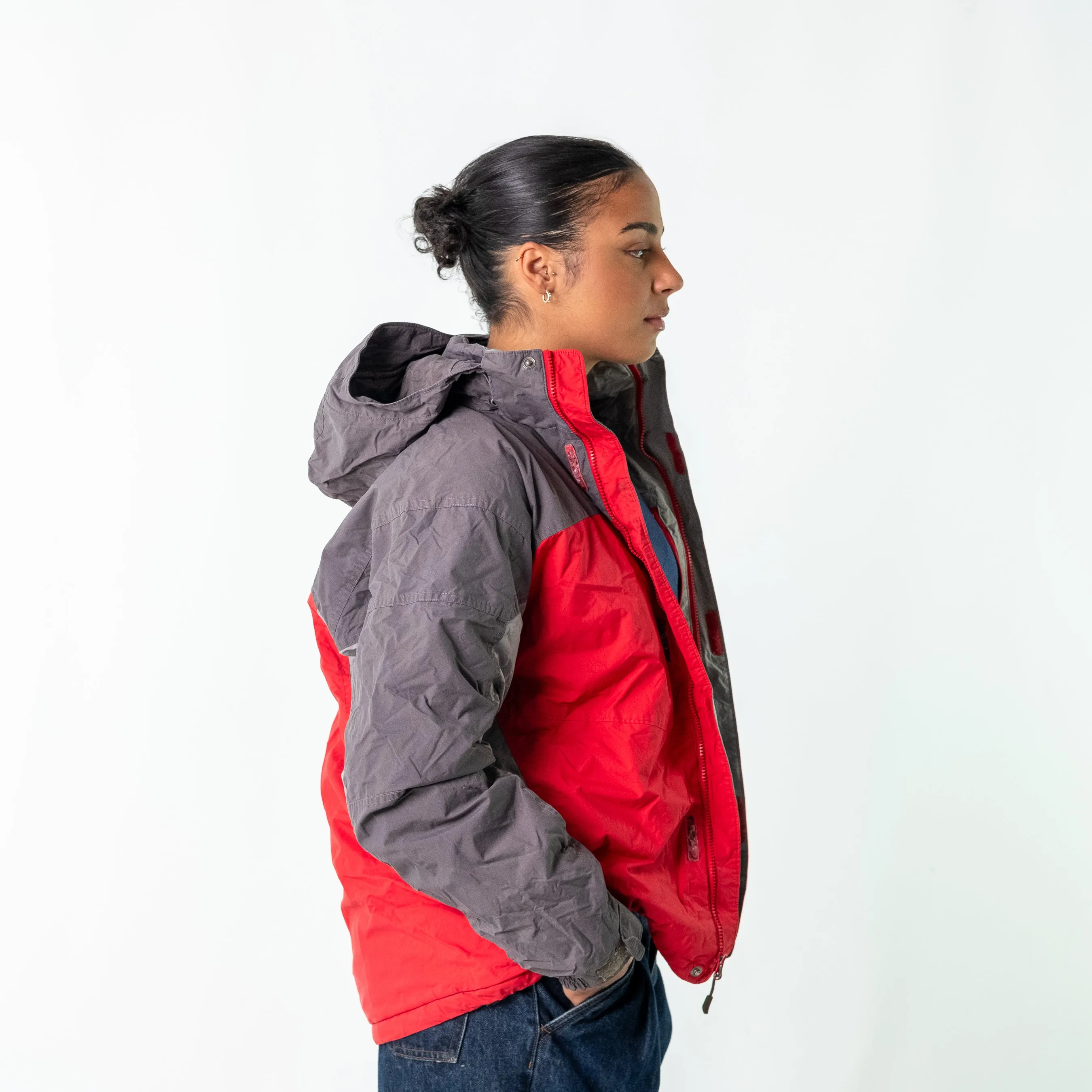 Red y2ks Columbia Rain Jacket (M)