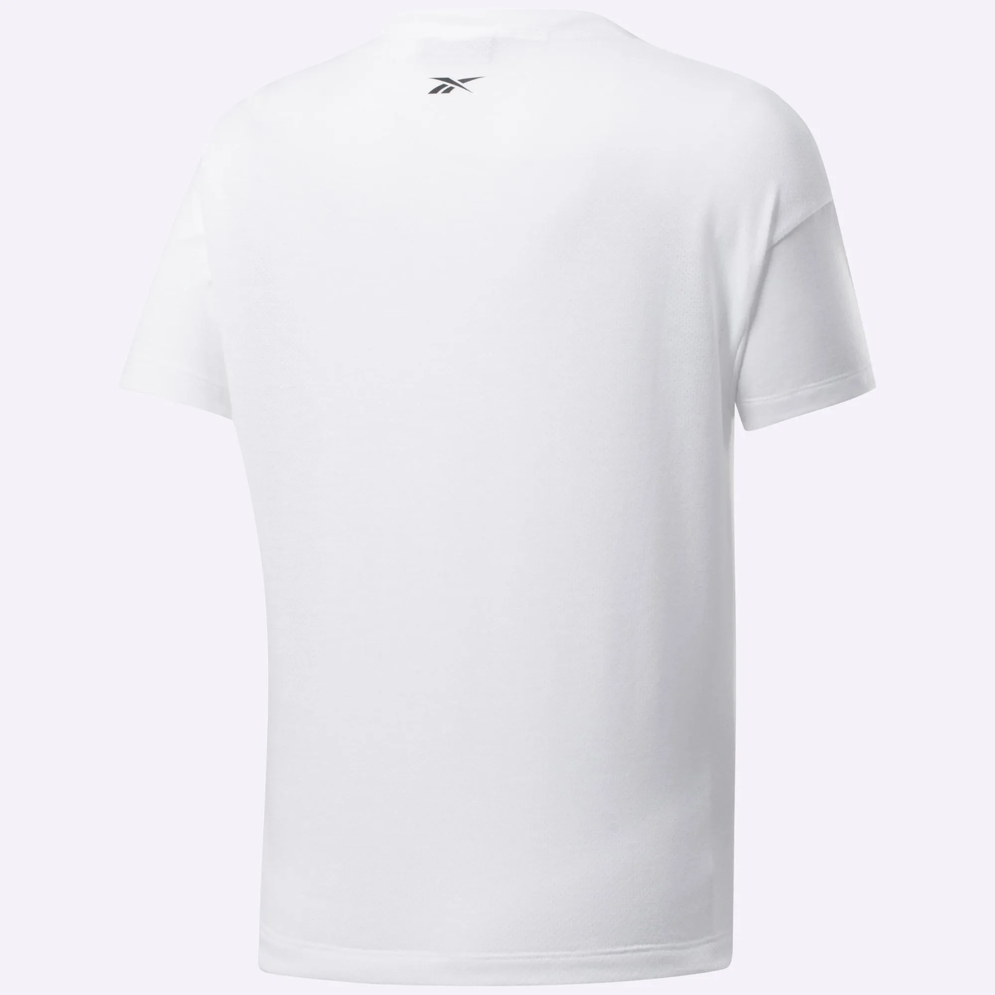 Reebok - Women's Workout Ready Supremium Logo Tee - WHITE