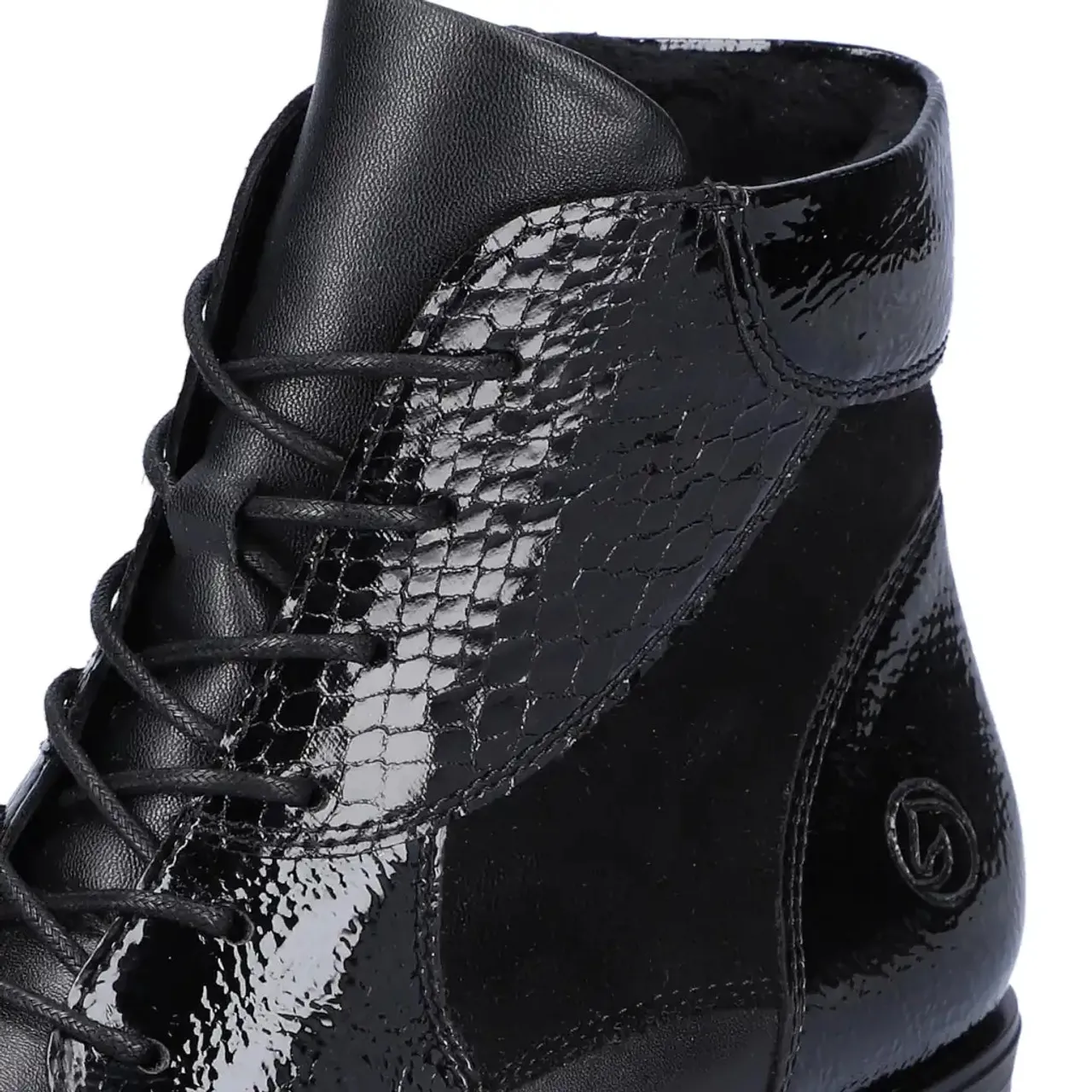 Remonte D6882-01 Black Ankle Boot