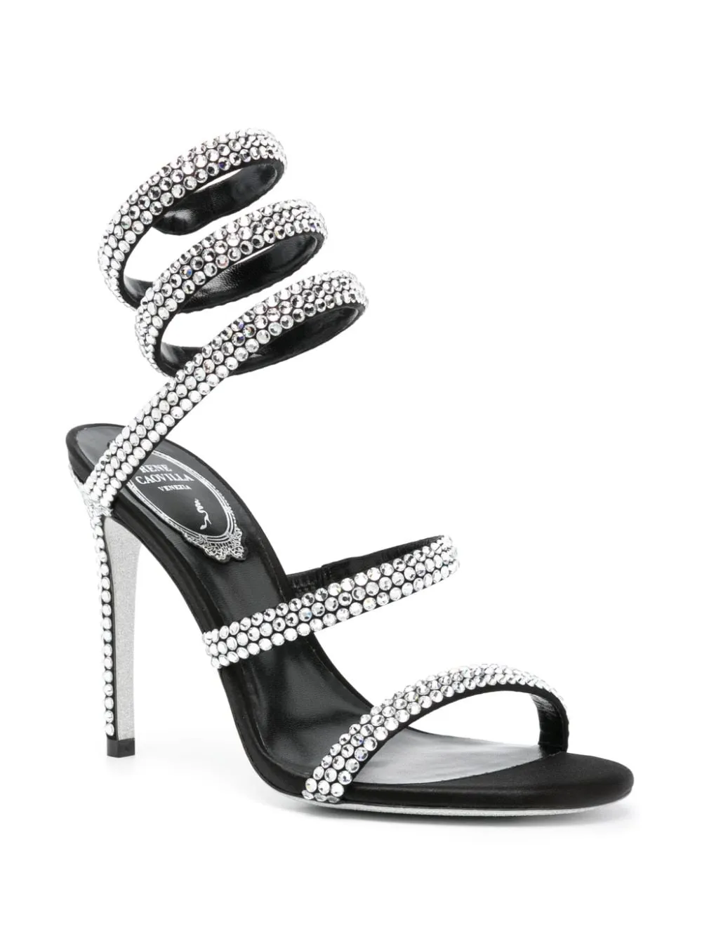 Rene' Caovilla    Rene' Caovilla Cleo Crystal Embellished Sandals