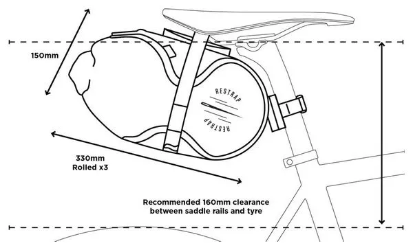 Restrap Race Saddle Bag 7L