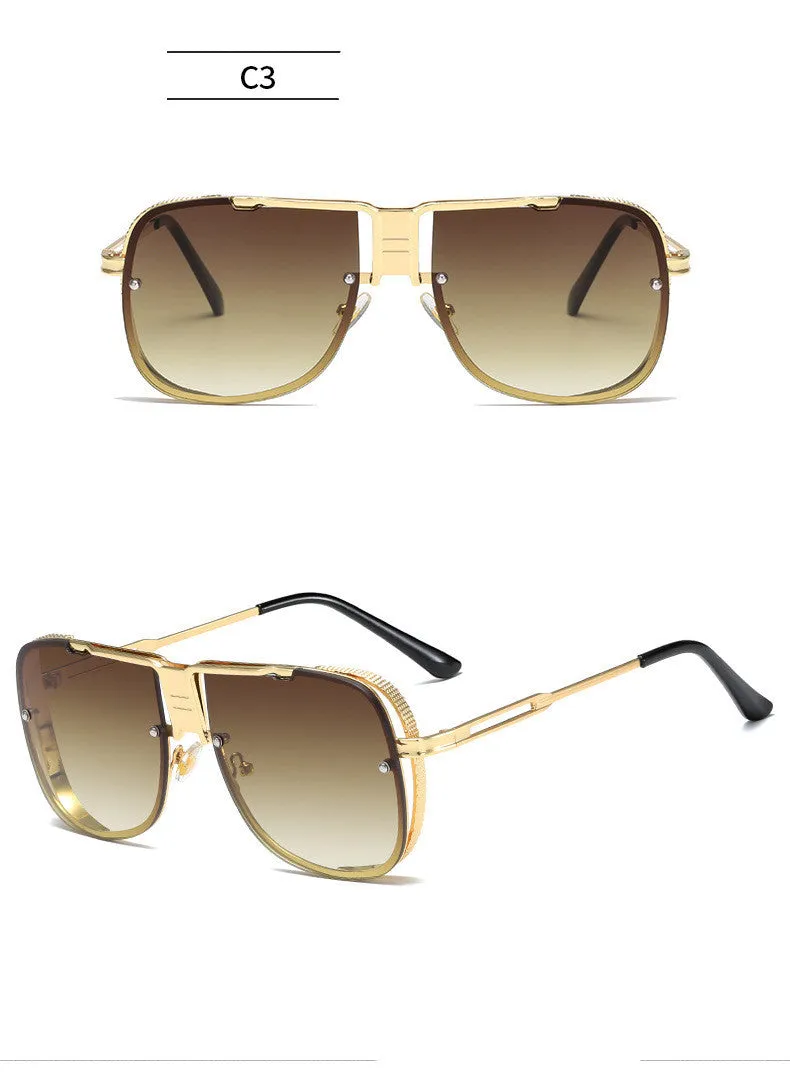 Retro Metal Sunglasses