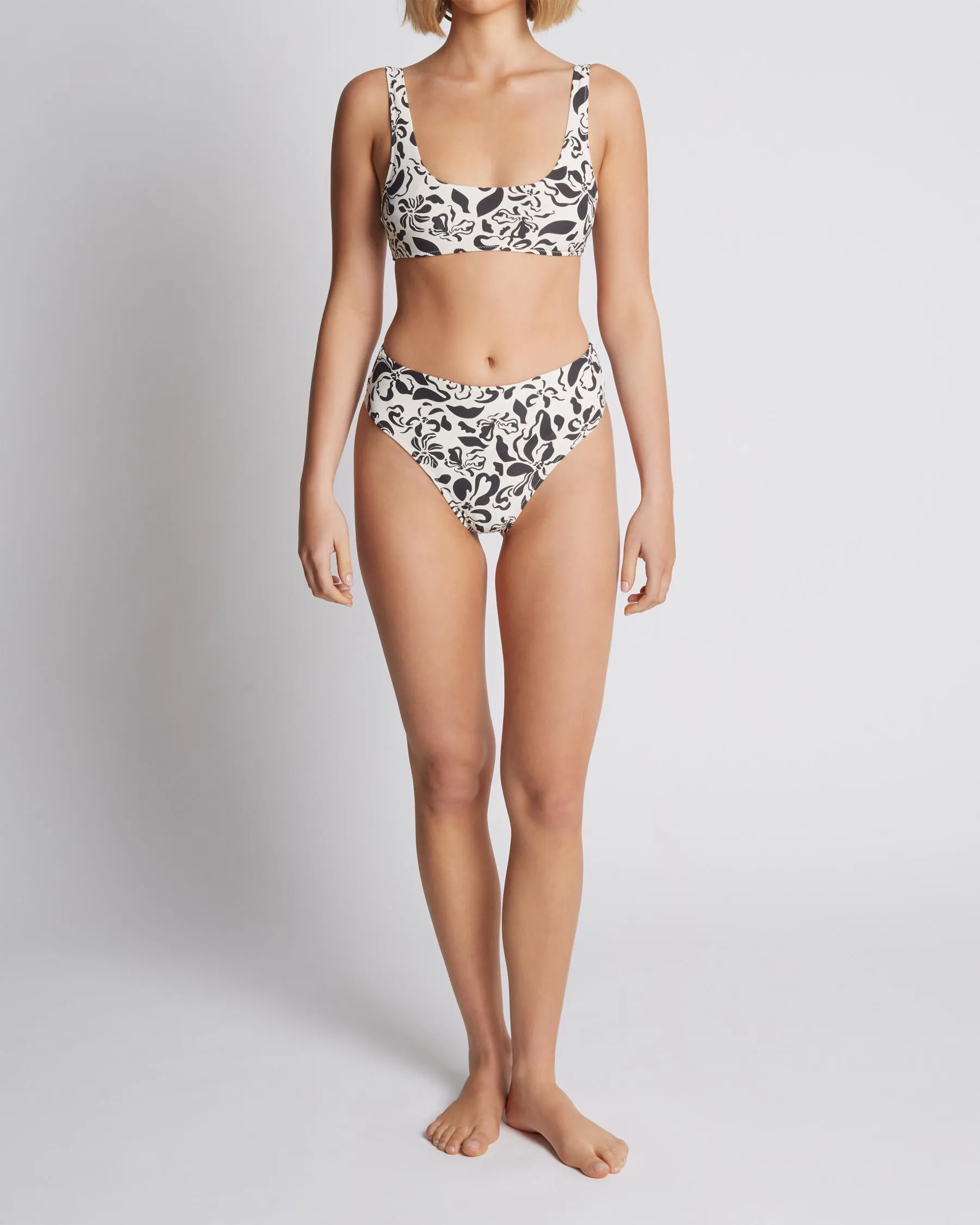 Rhythm Sundance Floral Crop Bikini Top