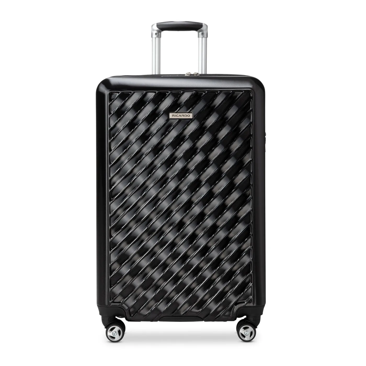 Ricardo Beverly Hills  Melrose Hardside Medium Checked Spinner Luggage