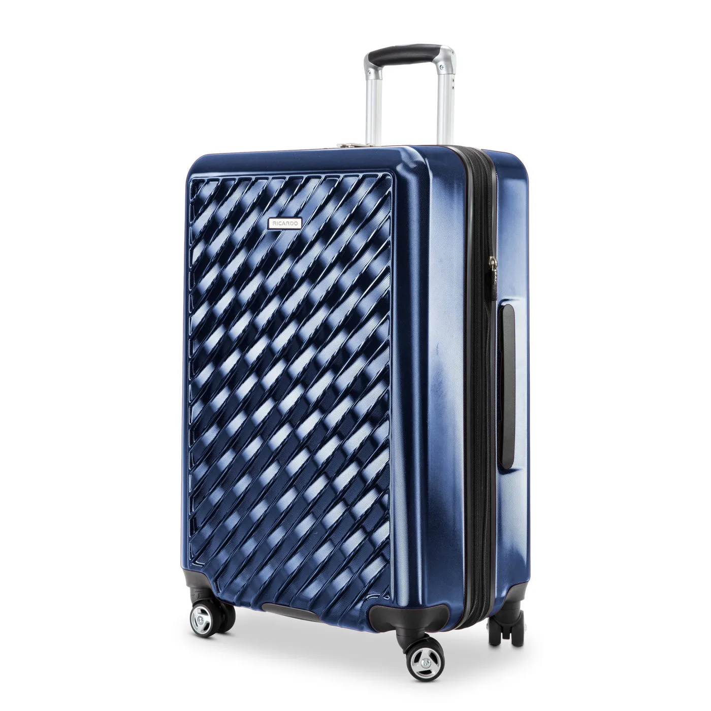 Ricardo Beverly Hills  Melrose Hardside Medium Checked Spinner Luggage