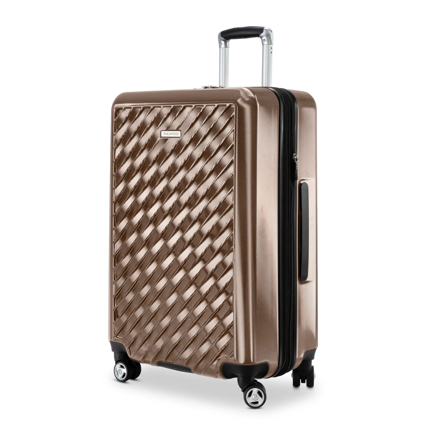 Ricardo Beverly Hills  Melrose Hardside Medium Checked Spinner Luggage