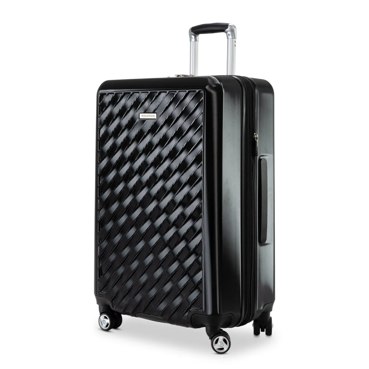 Ricardo Beverly Hills  Melrose Hardside Medium Checked Spinner Luggage