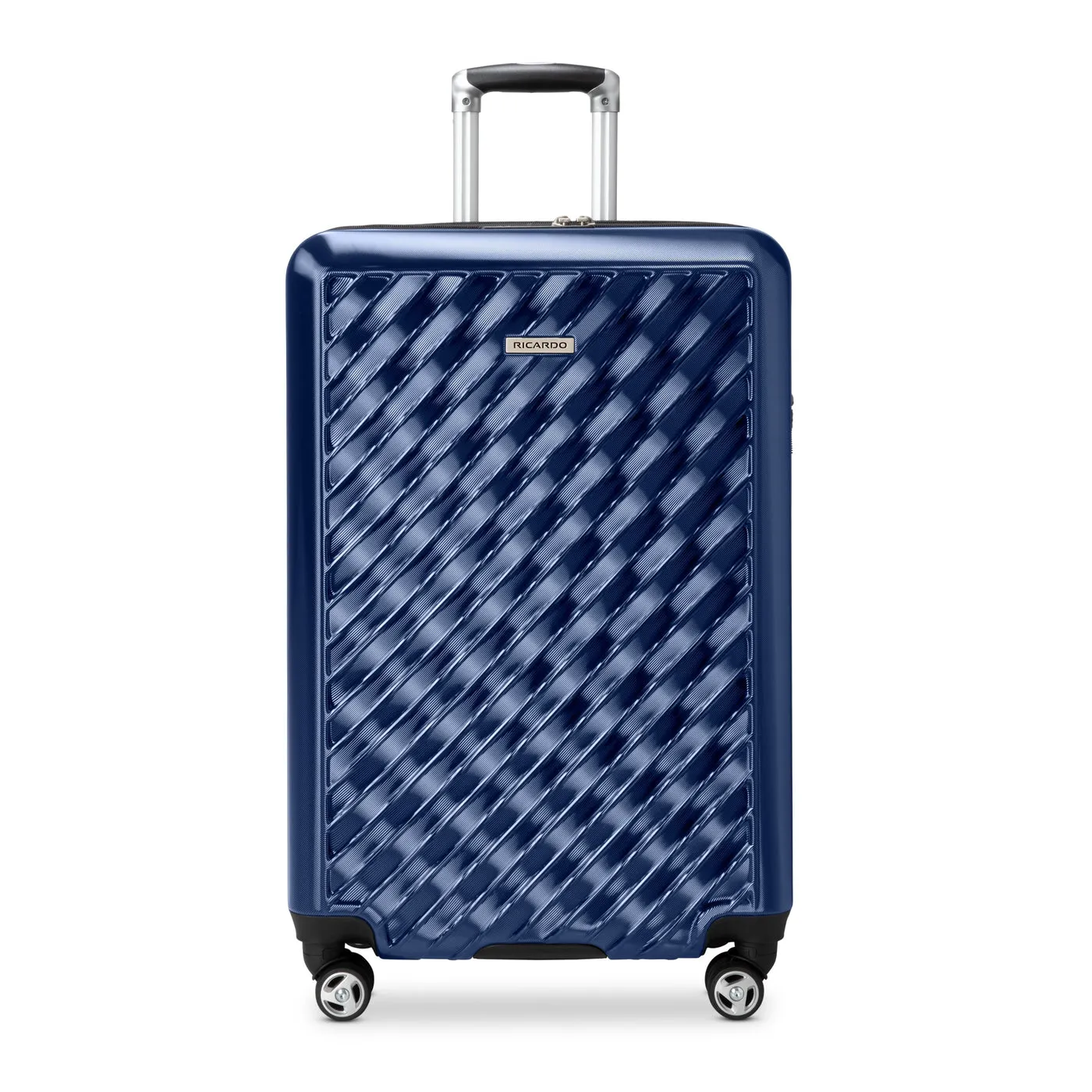 Ricardo Beverly Hills  Melrose Hardside Medium Checked Spinner Luggage