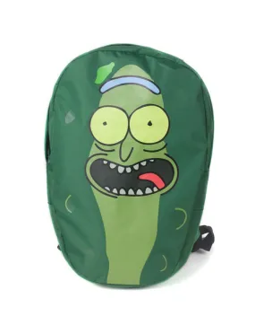 Rick and Morty Pickle Rick Shaped Backpack