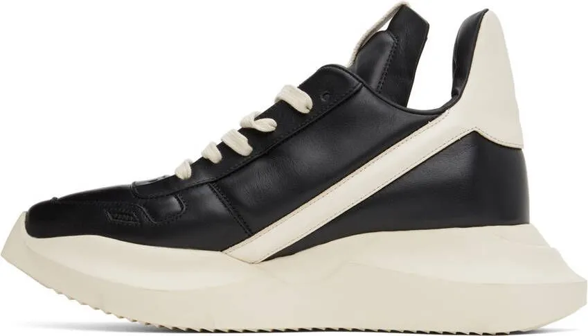 Rick Owens Black Geth Sneakers