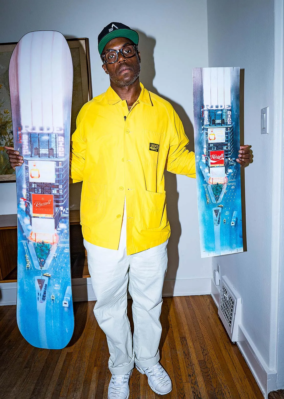 Ride Men's Russell X Algorythm Snowboard