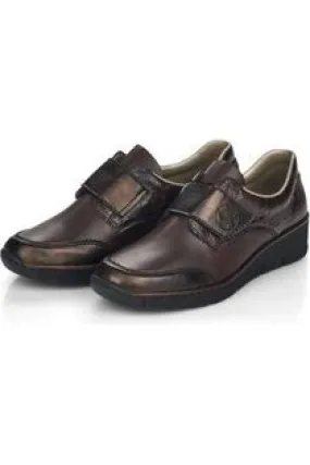Rieker ladies shoes 53750 25 brown