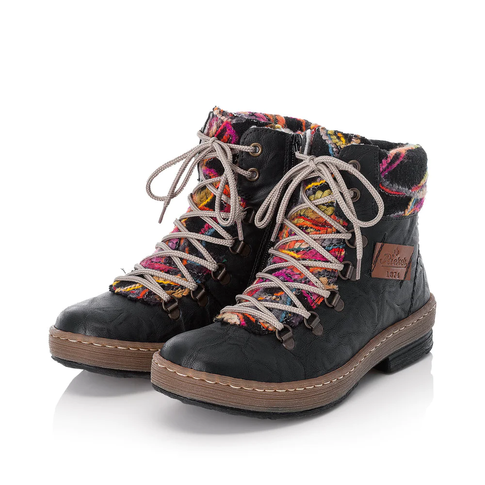 Rieker Women’s Z6743 Felicitas Boot Black