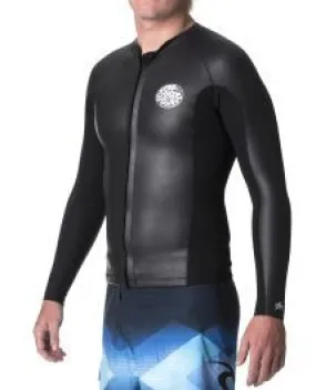 Rip Curl Aggrolite 1.5mm L/S Front Zip Neoprene Jacket 2018