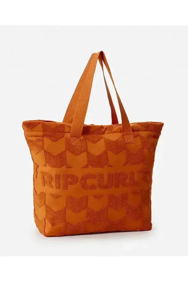 Rip Curl Brand Terry 40L Tote Cinnamon