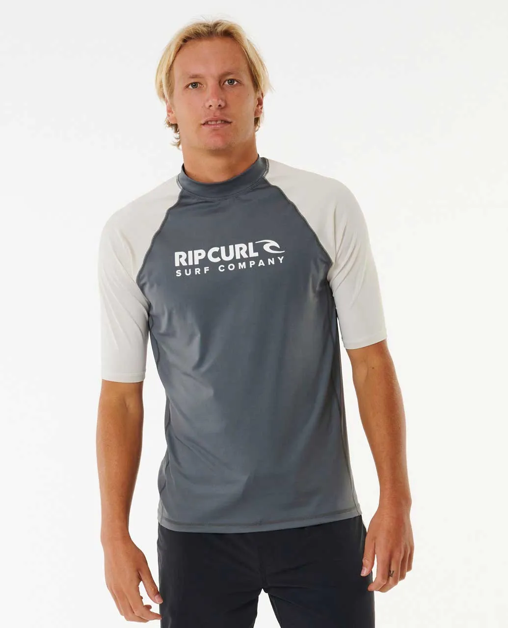 Rip Curl Mens Shock UPF 50 Short Sleeve Rash Vest