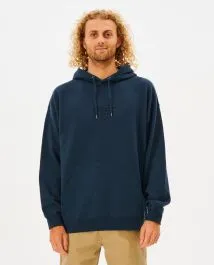 Rip Curl Quality Surf Products Mens Hooded Fleece - Navy