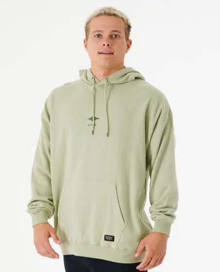 Rip Curl Quality Surf Products Mens Hooded Fleece - Sage