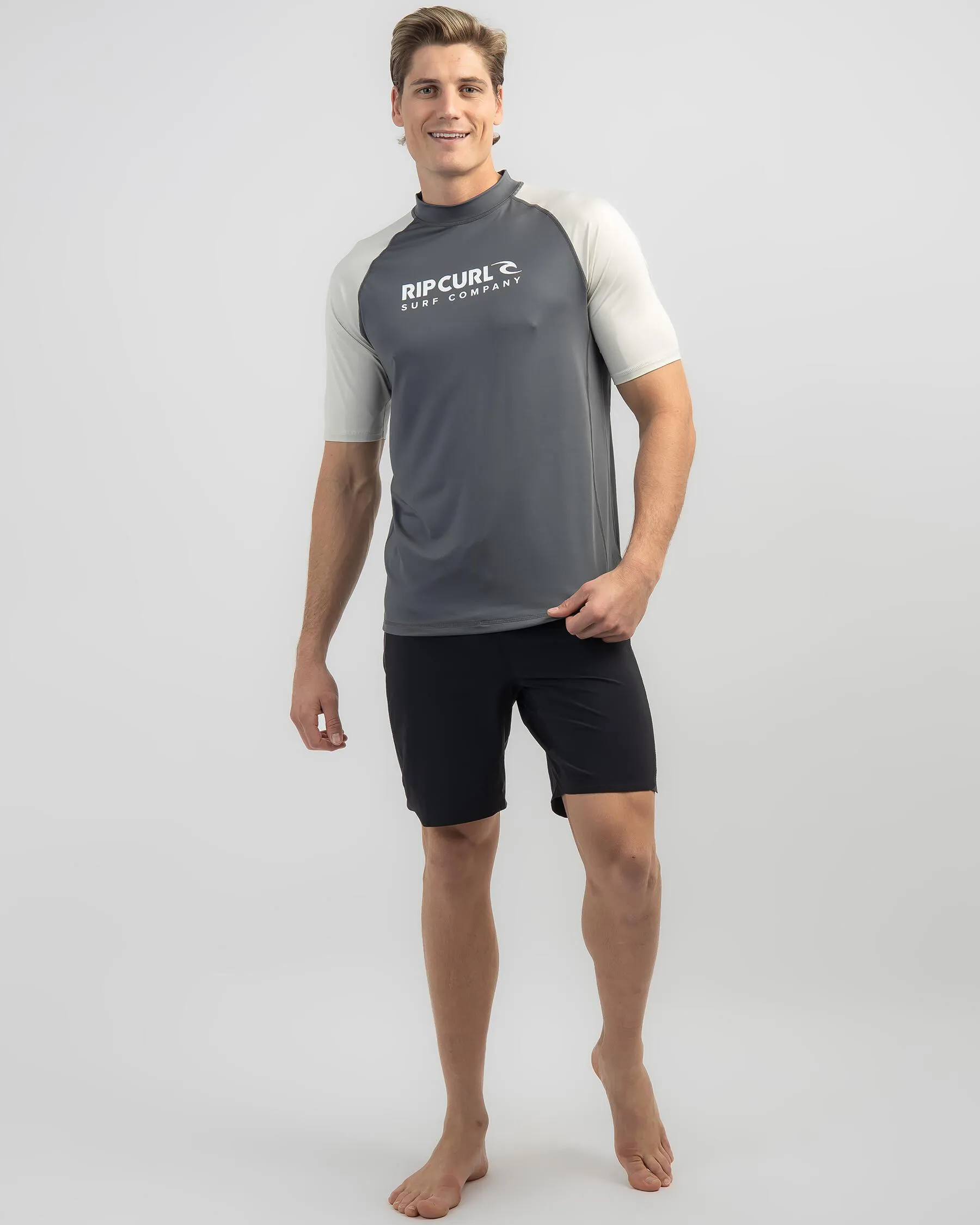 Rip Curl Shock UPF Short Sleeve Rash Vest
