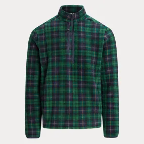 RLX Printed Poly fleece Half Zip Knit Pullover