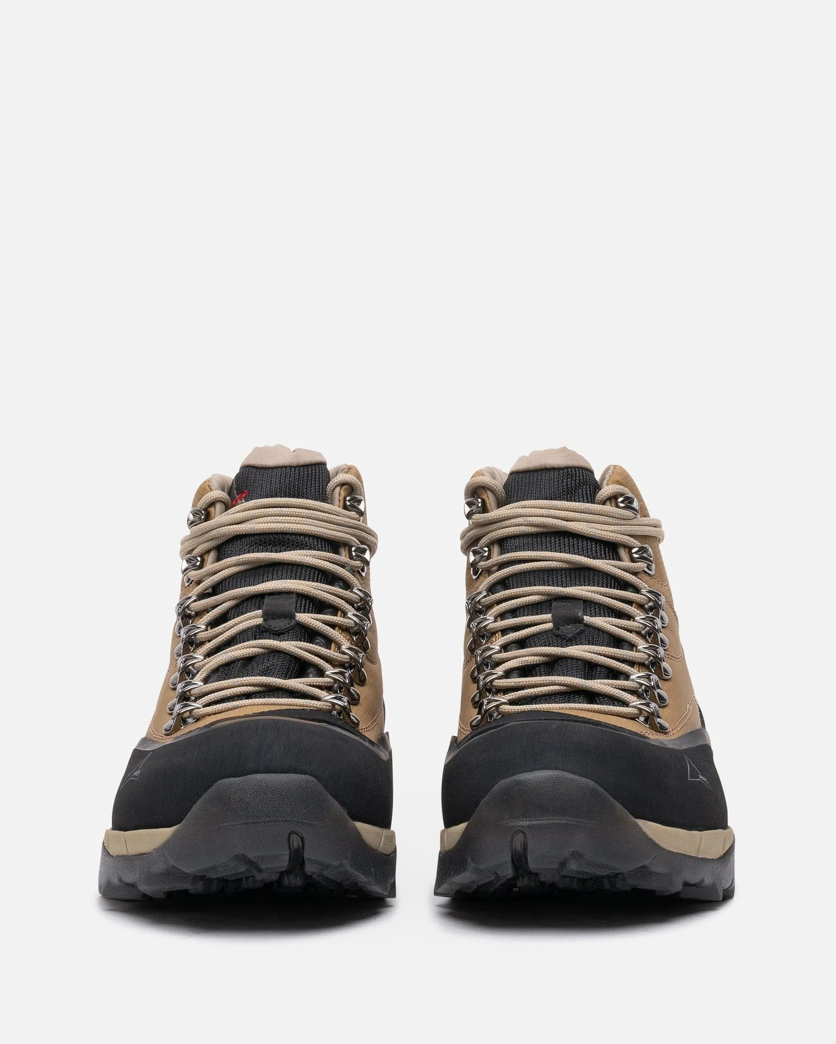 Roa Andreas Strap Boot in Camel Black