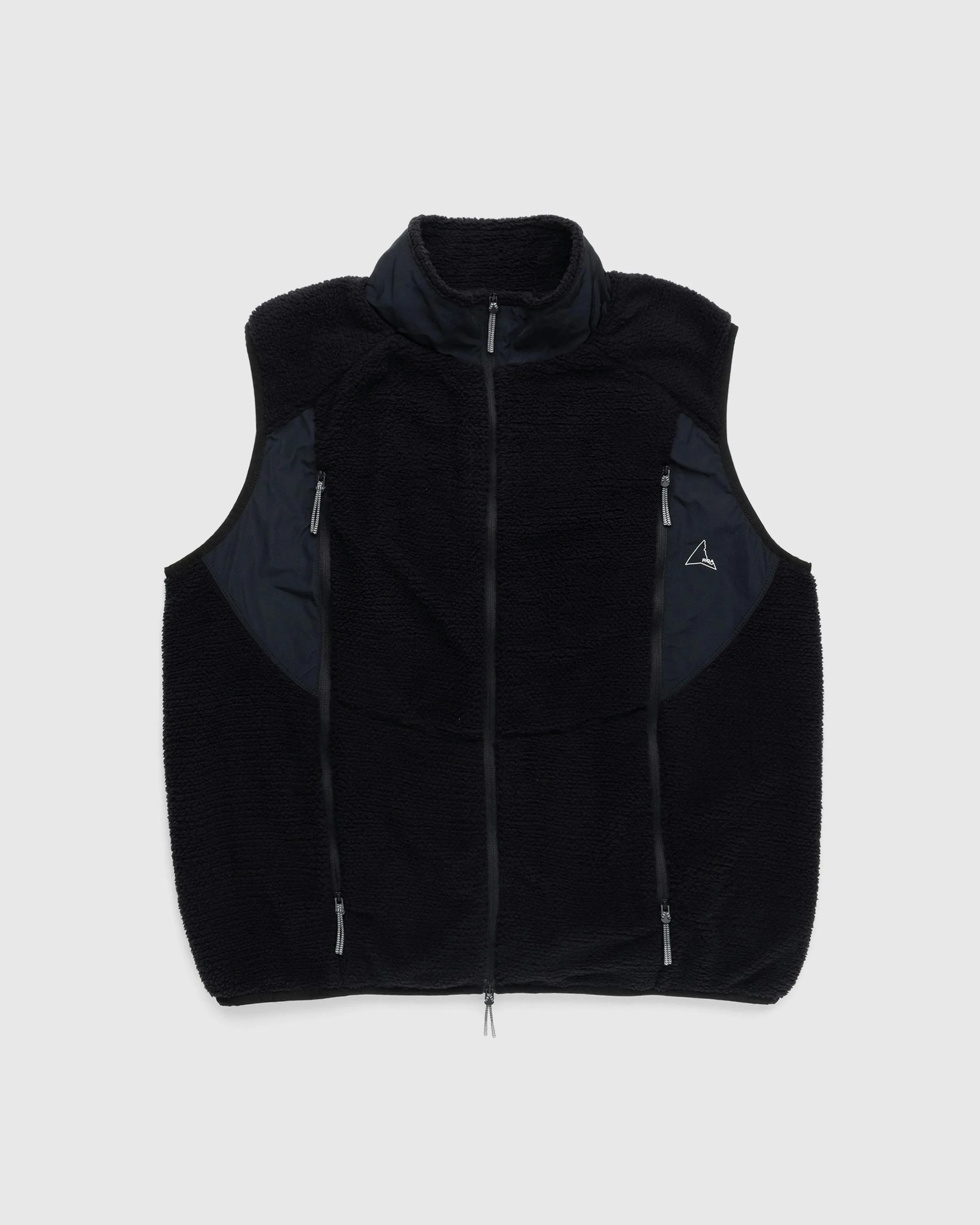 ROA – Polar Fleece Vest Black | Highsnobiety Shop