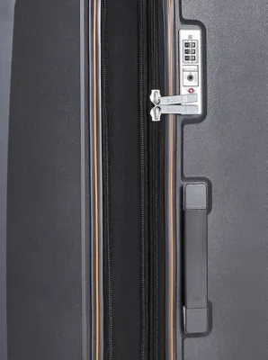 Rock TR-0212-CH Sunwave Charcoal Suitcase | Holiday Shop | George at ASDA