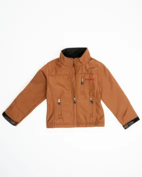 Rodeo Clothing Boys' Mexico Flag Waterproof Softshell Jacket