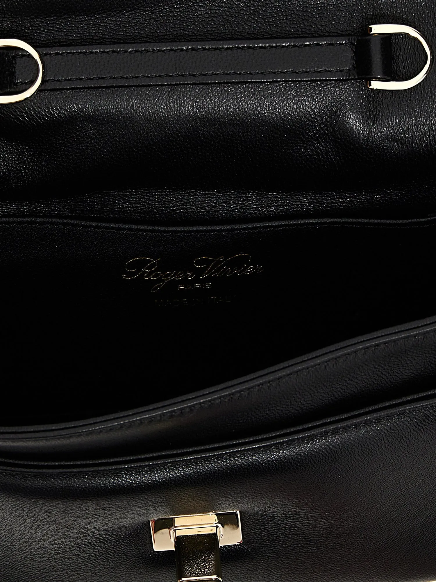 Roger Vivier    Roger Vivier 'Mini Viv' Choc' Crossbody Bag
