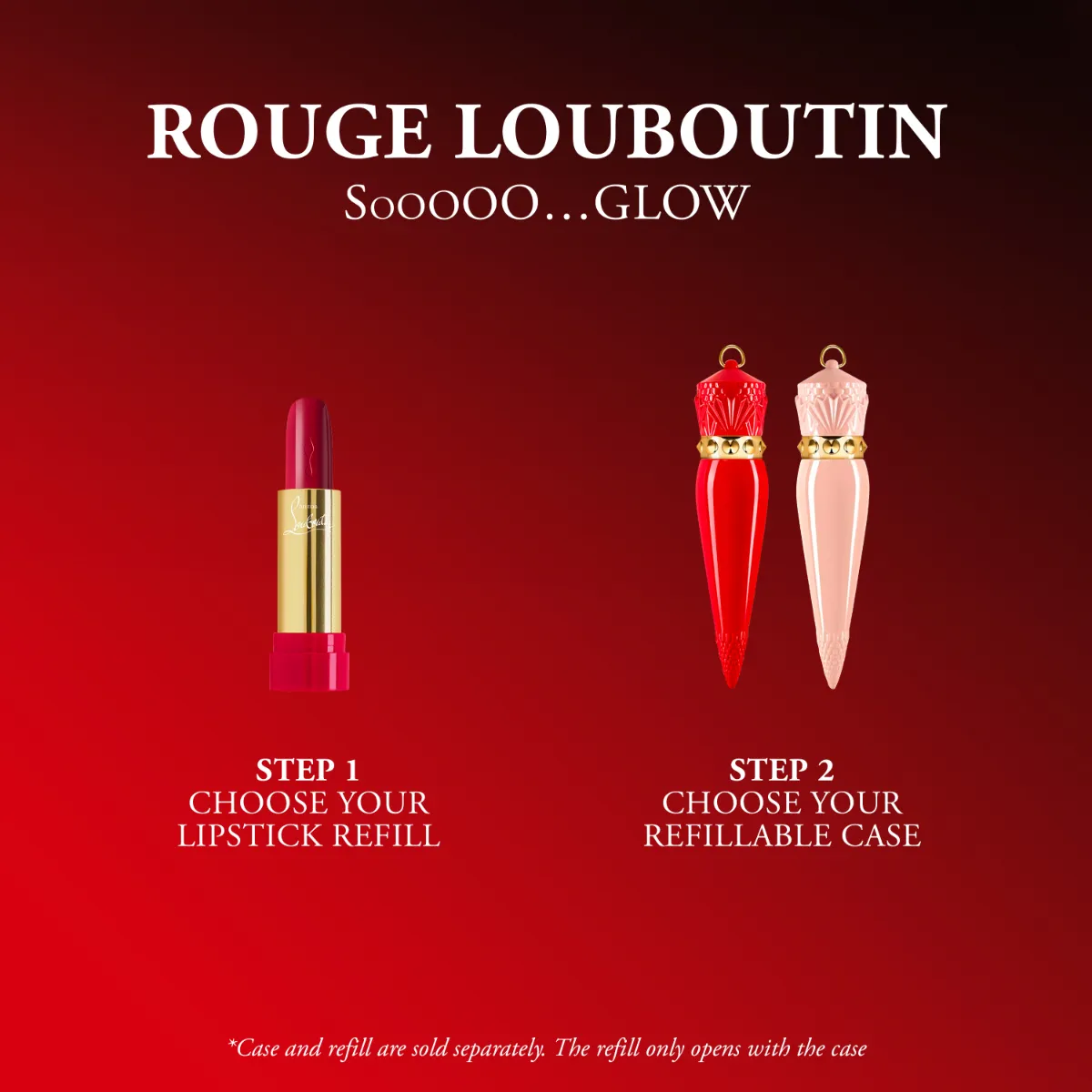 Rouge Louboutin SooooO…Glow Lipstick refill - Crazy Pale 015G