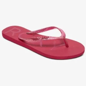 Roxy VIVA SPARKLE - SANDALS FOR WOMEN RED