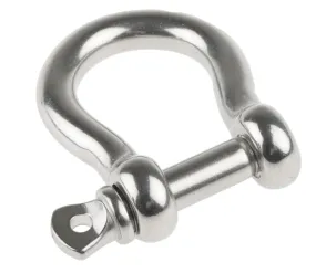 RS PRO Bow Shackle, Stainless Steel, 0.4t