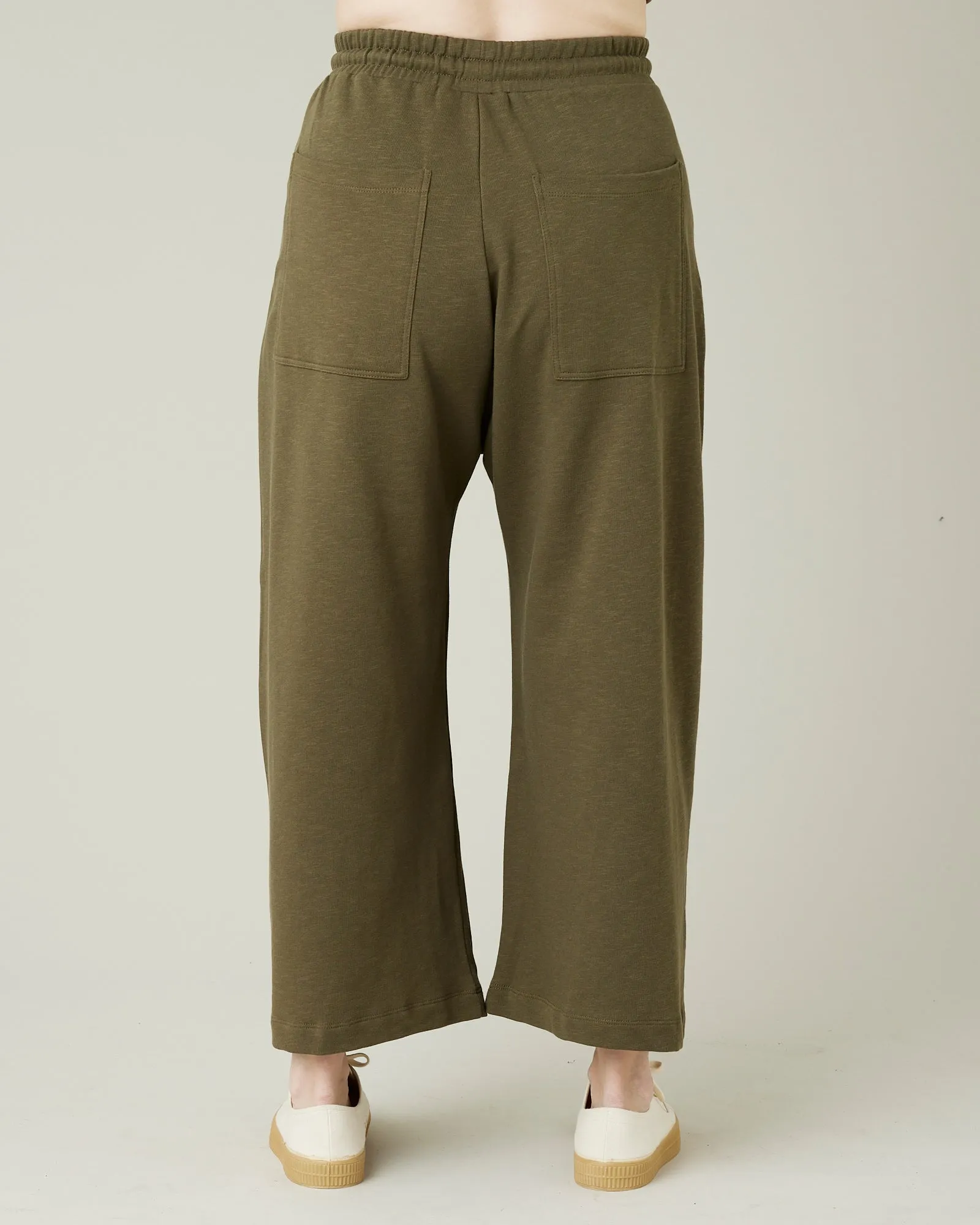 Ruby Olive Jersey Trousers