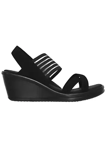 Rumblers Solar Burst Wedge Sandals by Skechers | Look Again