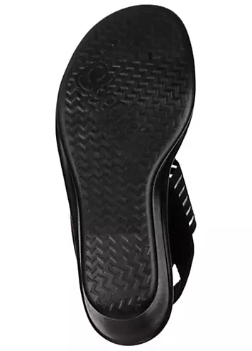Rumblers Solar Burst Wedge Sandals by Skechers | Look Again